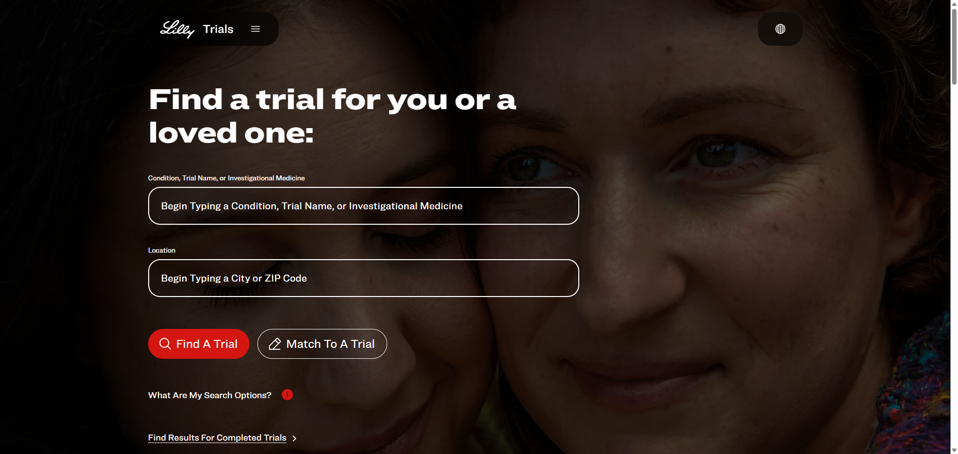 Lilly Trials Homepage by Eli Lilly